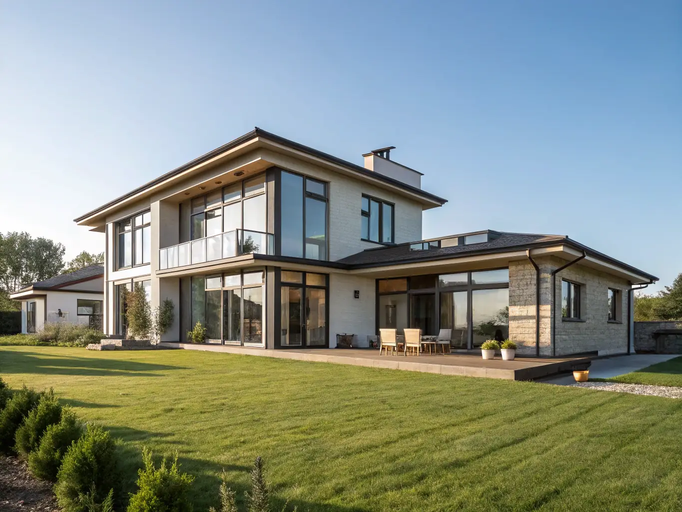 A luxury home being shown to potential buyers, highlighting the exclusivity of off-market property access.